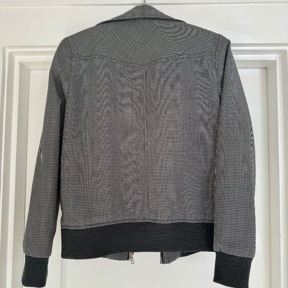 A.P.C. Black and Grey Houndstooth Laurel Jacket - Picture 6 of 8